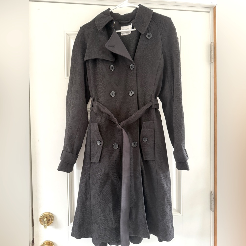 Altuzarra Trench Coat with Lace Detail